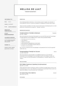 Tandartsassistente CV Voorbeeld (4)